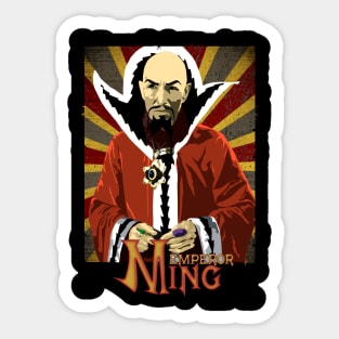 Emperor Ming Design Sticker